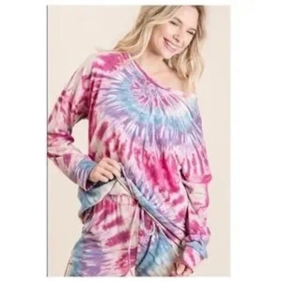 Tie Dye Top Lightweight Large - Picture 4 of 4